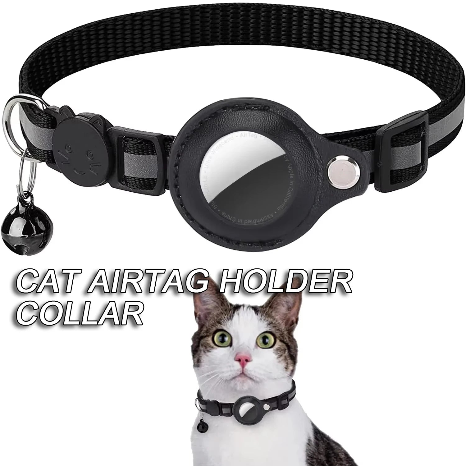 Cat AirTag Holder Collar